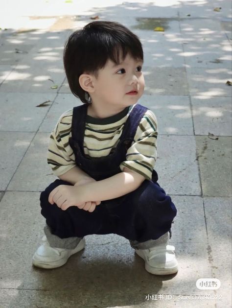 Half Asian Babies, Asian Boy Haircuts, Baby Picture Outfits, Baby Boy Haircuts, Boy Haircuts, Asian Boy, Ulzzang Kids, Cute Asian Babies, Korean Babies