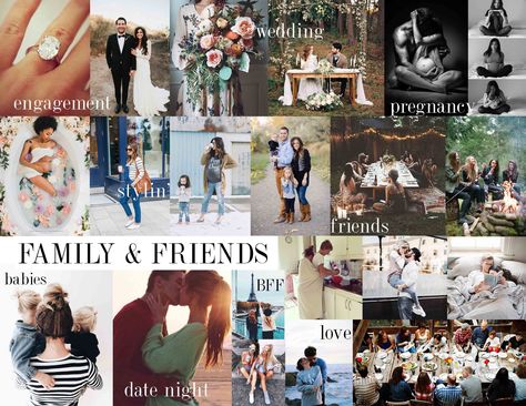 Vision Board | Family Goals | Relationship Goals | New Year's | New Year Goals | Vision Board for 2018 #visionboard #NewYear Vision Board Family, Couples Vision Board, Kids Vision Board, Family Vision Board, Goals Vision Board, Work Vision Board, Vision Board Examples, Vision Board Party, Year Goals