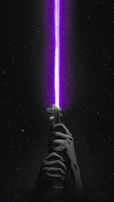 Lightsaber Wallpaper, Galen Marek, Purple Lightsaber, Star Wars Lightsaber, Star Wars Cartoon, Sci Fi Wallpaper, Star Wars Painting, Star Wars Background, Original Iphone Wallpaper