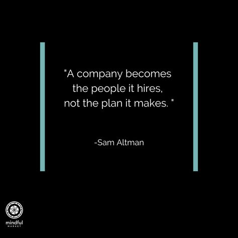 The essence of a company lies in its people, not just the plans it makes. Hiring individuals who embody the company's values, passion, and dedication is the key to success. A cohesive team transforms vision into reality, shaping the company culture and influencing its journey towards greatness. Shop link here: https://www.mindfulmarket.com/ #mindfulmarket #mindfulmatters #quotes #grind #mentalhealth #inspirationalquotes #positivethoughts #mindset #lifestyle #CompanyCulture #PeopleFirst Quotes About Leading People On, Integrity In Business Quotes, Man Of Principles Quotes, Company Culture Quotes, Visionary Leadership Quotes, Company Quotes, Culture Quotes, Grit: The Power Of Passion And Perseverance, Company Values