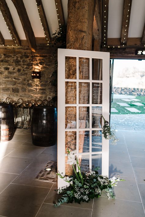 Late Winter Wedding, Winter Barn Wedding, Winter Barn Weddings, Country Wedding Reception, Outdoor Country Wedding, Wedding Doors, Barn Wedding Decorations, Glass Panel Door, Barn Decor