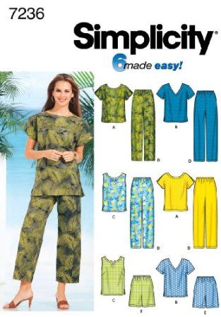 Plus Size Sportswear, Shorts Sewing, Plus Size Sewing Patterns, Patron Vintage, Plus Size Patterns, Plus Size Sewing, Pants Sewing, Trendy Sewing, Pants Sewing Pattern