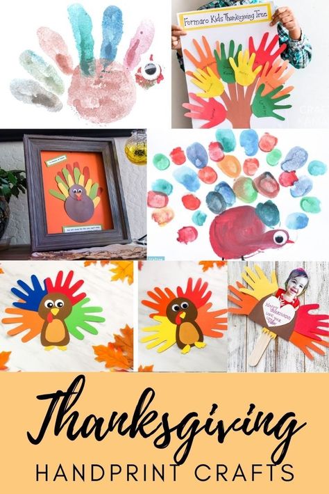 Learn a handful of the best Thanksgiving Handprint crafts for kids. These are great Holiday handprint crafts. We've also shared a few Thanksgiving handprint kits you can buy too. #Thanksgivinghandprintcrafts #handprintcraft Thanksgiving Handprint Crafts, Holiday Handprint Crafts, Handprint Crafts For Kids, Colorful Wreaths, Halloween Handprint Crafts, Thanksgiving Handprint, Thanksgiving Arts And Crafts, Turkey Handprint Craft, Recycling Crafts