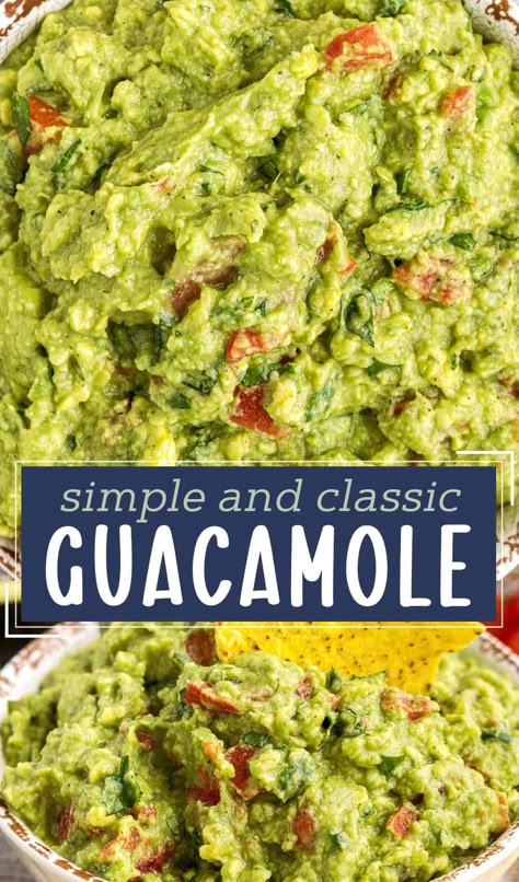 Guacamole Recipe Easy Homemade, Guacamole Recipes, Best Guacamole, Guacamole Recipe Easy, Guacamole Dip, Best Guacamole Recipe, Salsa Guacamole, Easy Guacamole, Mini Pizzas