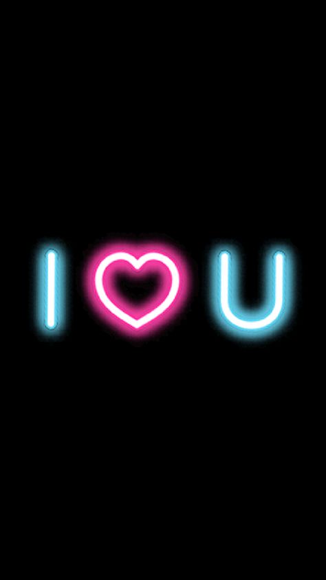 I ♡ U Neon Iphone Wallpaper, Spring Wood Crafts, House Cartoon, Crazy Art, Galaxy Theme, I Love You Pictures, Instagram Frame Template, New Year Designs, Neon Wallpaper