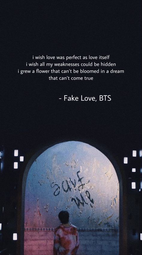 Korean Song Lyrics Quotes, Bts Lyrics Caption, Kpop Meaningful Lyrics, Bts Meaningful Lyrics Quotes, Bts Song Lyrics Quotes, Ot7 Quotes, Fake Love Lyrics, Bts Song Lyrics Quotes Aesthetic, Lyrics Quotes Aesthetic