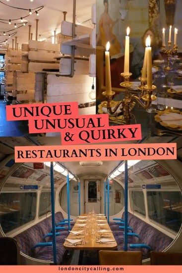 Quirky restaurants in London UK Quirky Restaurant, Uk Restaurants, London Dinner, Places To Eat In London, London Ideas, Restaurants London, London Cafe, England Vacation, Eat In London