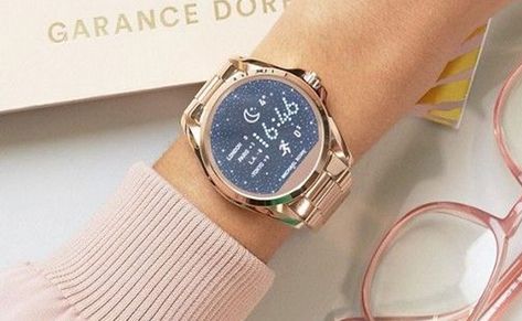 These cute touch watches are perfect for those who don't want a bulky smart watch. Touch watches will compliment your accessories and make you look trendy. Get yourself a touch watch. Womens Smart Watches, Woman Smart Watch, Womens Smart Watch, Digital Watch Women's, Gold Smart Watch, Nautica Watch, Digital Watches Women, Touch Watch, Smart Watch Women