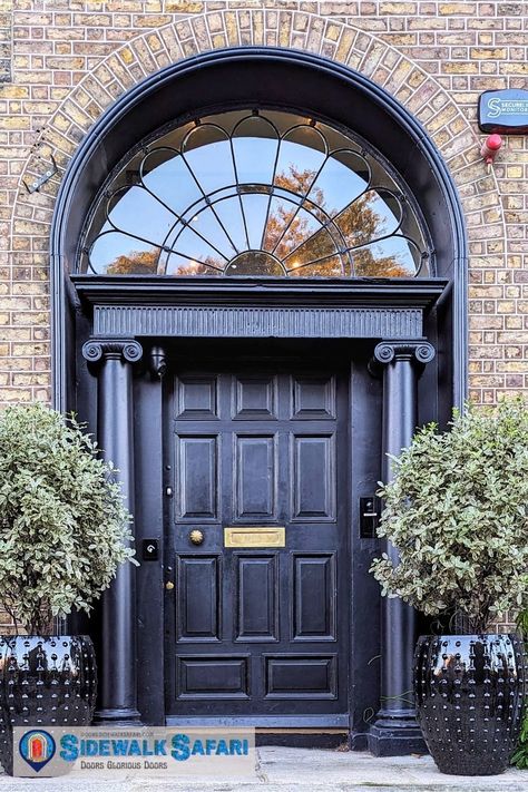 Explore the architectural elements of a door with examples. Get a better appreciation for the anatomy of a door to inform your door photography. Door Overhang, Georgian Doors, Light Grid, Window Inserts, Homesteading Skills, Children's Garden, Decorative Mouldings, Antique Door, Decorative Trim