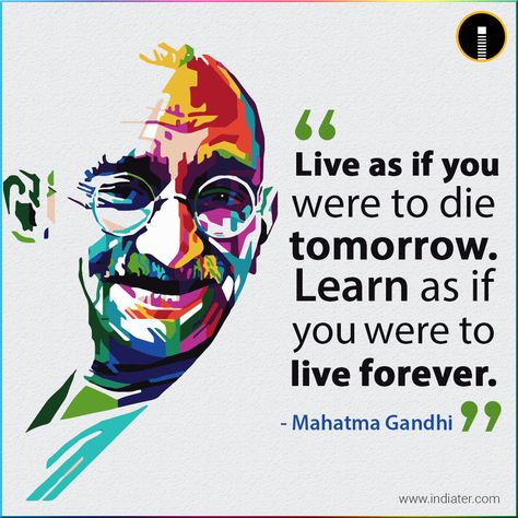 Mahatma Gandhi Quotes with Beautiful Image Design Gandhiji Quotes, Gandhi Ji Quotes, Gandhi Ji, Mahatma Gandhi Art, Ghandi Ji Image, Quotes For Gandhi Jayanti, Gandhi Jayanti, India Quotes Inspiration, Gandi Quotes