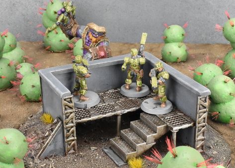 Stargrave Terrain, Wh40k Terrain, Mdf Terrain, Warhammer 40k Tabletop, Wargames Terrain, Warhammer Tabletop, Sci Fi Miniatures, Warhammer Terrain, 40k Terrain