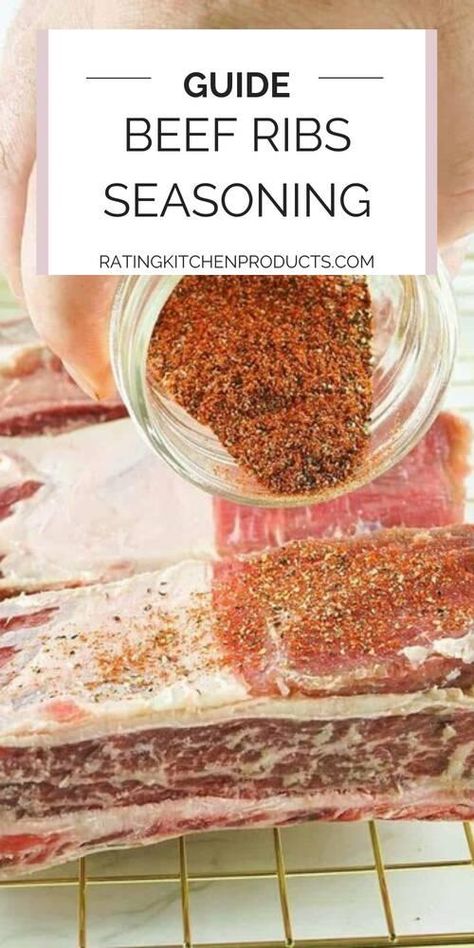 Beef Rib Seasoning: Your Guide To Flavorful & Tender Ribs Beef Ribs Seasoning, Beef Rib Rub Recipe, Beef Ribs Marinade, Beef Rib Rub, Rib Seasoning, Rib Rub Recipe, Rib Marinade, Ribs Seasoning, Bbq Rub Recipe