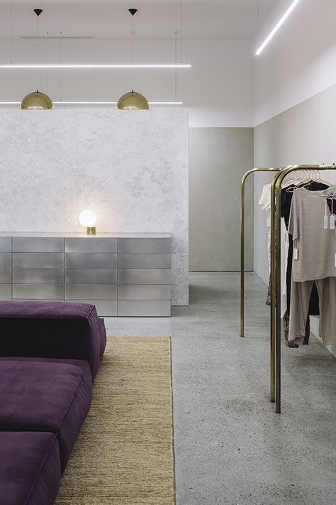 Lonely | New Flagship Boutique in Wellington Retail Counter, Retail Space Design, Concept Stores, Retail Interior Design, Retail Inspiration, Fancy Design, Store Interiors, Store Design Interior, Retail Interior