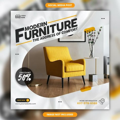 Furniture Posters Design, Furniture Instagram Post Design, Interior Design Promotion Poster, Furniture Promotion Design, Social Media Furniture Post, Promotion Ads Design Social Media, Interior Post Design, Interior Design Social Media Post Ideas, Instagram Promotion Design