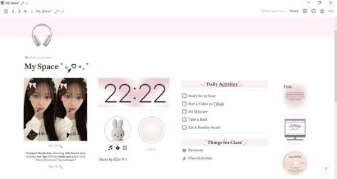 Pink Notion kpop 1168 🍁 Notion Kpop Aesthetic, Wonyoungism Notion Template, Notion Template Ideas Aesthetic Pink, Notion Template Ideas Laptop, Kpop Notion Ideas, Kpop Notion Template Ideas, Hello Kitty Notion Template, Pink Banner Coquette, Notion Planner Ideas