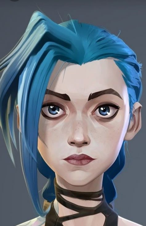 Arcane Artstyle, Arcane Art Style, Arcane Style, Jinx Cosplay, Arcane Art, Reference Photos For Artists, Jinx Arcane, Character Artist, Jinx League Of Legends