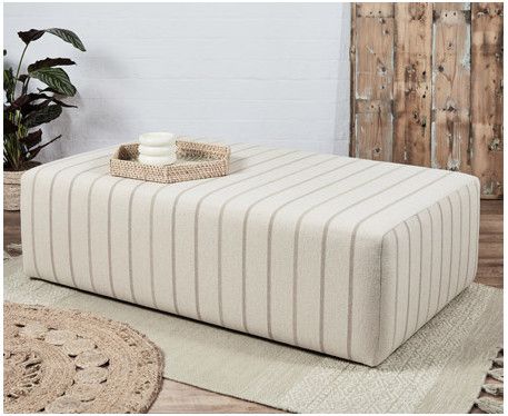 Large Ottoman Living Room, Ottoman Coffee Table Decor, Large Wooden Tray, Patterned Ottoman, Style Ottoman, Large Footstools, Footstool Coffee Table, Pouffe Ottoman, Large Ottoman