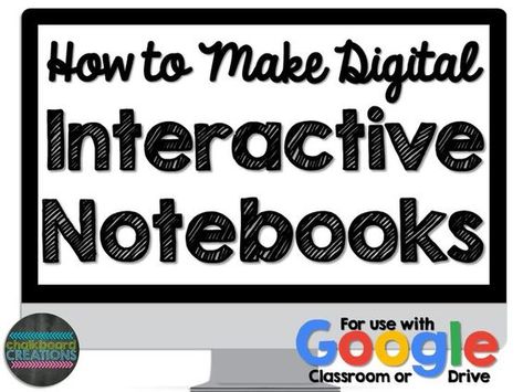 Watch this video tutorial that shows you step-by-step how to create Digital Interactive Notebooks on Google Slides to use with your classes in Google Classroom or Google Drive! Chemistry Interactive Notebook, Interactive Notebooks High School, Interactive Notebooks Templates, Digital Learning Classroom, Digital Interactive Notebook, Math Interactive, Teacher Tech, Math Interactive Notebook, Interactive Science Notebook