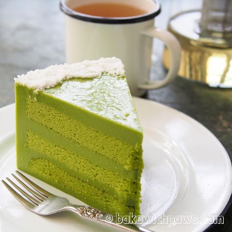 Pandan Custard, Pandan Layer Cake, Ideal Breakfast, Custard Cake Recipes, Pandan Cake, Kek Lapis, Recipe Cake, Custard Cake, Custard Recipes