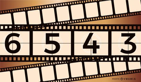 Retro Influenced Film Reel Countdown #AD , #affiliate, #spon, #Influenced, #Countdown, #Reel, #Retro Film Countdown Numbers, Countdown Template, Film Countdown, Film Reel, Film Reels, Retro Film, Art Videos Tutorials, Movie Themes, Electronic Media