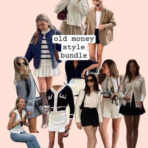 Old Money Style Bundle, Quiet Luxury Secondhand Clothing Mystery Bundle, Personal Stylist Vinted Aesthetic, Old Money Style Aesthetic, 70 Outfits, Thrifted Clothing, Personal Fashion Stylist, Style Chart, Clothing Bundle, Style Bundle, Fashion Diva