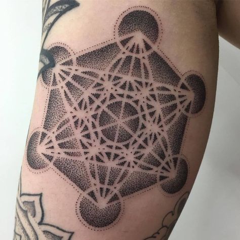 10 Best Sacred Geometry Tattoo Ideas You Have To See To Believe! | Outsons | Men's Fashion Tips And Style Guides Sacred Geometry Throat Tattoo, Sator Square Tattoo, Sacred Geometry Hand Tattoo, Sacred Geometry Tattoo Men, Scared Geometry Tattoo, Sacred Geometry Tattoo Women, Metatron Tattoo, Spiritual Hand Tattoos, Sacred Geometry Tattoo Design