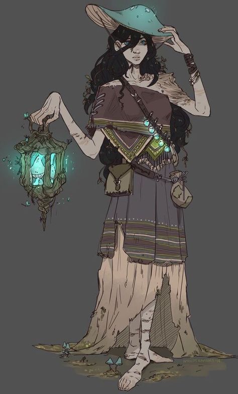 Mushroom Lady, D D Character Ideas, Oc Art, Dungeons And Dragons Characters, Dnd Art, Character Inspo, Arte Fantasy, Sketchbook Art Inspiration, Dnd Characters