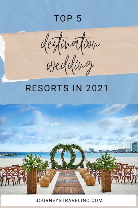 Destination Intimate Wedding, Spring Destination Wedding, Destination Wedding Venues All Inclusive, Non Beach Destination Wedding, Best Places For Destination Wedding, Best Mexico Wedding Resorts, Tropical Wedding Destinations, Romantic Destination Wedding, All Inclusive Wedding Packages Usa