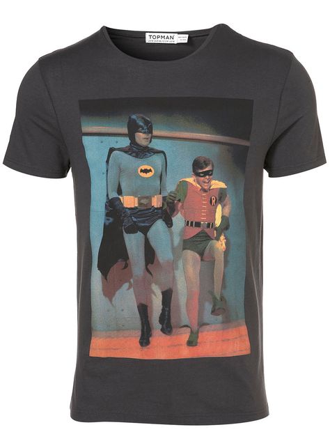 black superhero tee - #topman Adam West Batman, Dance Shirts, Don Juan, Batman And Robin, Batman And Superman, Street Style Trends, Love T Shirt, Cool Tees, Mens Street Style