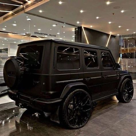 Black G Wagon, Benz Wallpaper, Matte Black Cars, 2024 Board, Black Cars, Dream Cars Mercedes, G63 Amg, Mercedes Benz G Class, Luxurious Cars