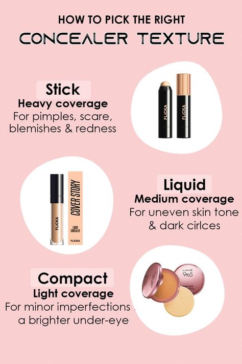 Best Concealer For Brown Skin, How To Choose Concealer Color, How To Choose Concealer, Concealer Guide, Applying Concealer, Concealer Tricks, Dusky Skin, Drugstore Concealer, My Makeup Bag