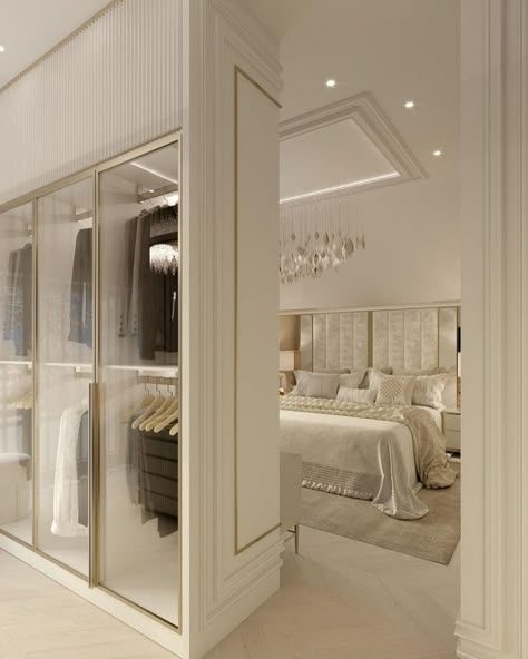 Dream Closet Design, Luxury Room Bedroom, Luxury Closets Design, Modern Luxury Bedroom, Casa Vintage, Luxury Bedroom Master, Dream House Rooms, Luxury Rooms, Luxury Homes Dream Houses