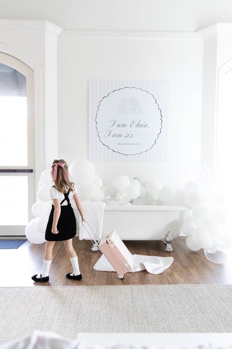 Eloise at the Plaza themed Birthday Party | Spa girls birthday Born On Fifth, Eloise At The Plaza, Bridesmaid Brunch, Spa Girl, February Baby, Birthday Party Venues, 26th Birthday, Party Aesthetic, Childrens Birthday Party