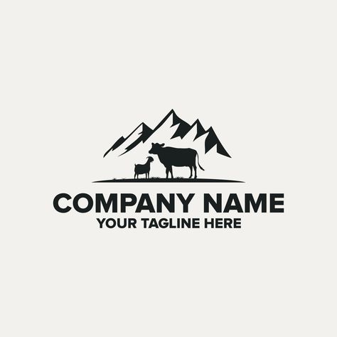 farm logo with a dairy company. Dairy Farm Logo, Tenses Grammar, Farm Logo Design, Logo With A, Farm Logo, Dairy Farm, Dairy Farms, The Farm, Company Names