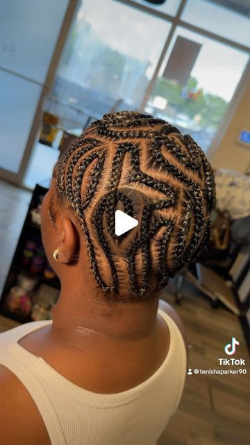 Expert Braider on Instagram: "Another braided bald head ate !! Who’s Next 👀   IG: BraidsbyTenisha   #atl #tookiemademedoit #braiderbaldhead" Bald Braided Hairstyle, Baldheaded Braids, Braided Bald Head, Bald Head Braids, Head Braids, Head Braid, Bald Look, Natural Braids, Bald Hair