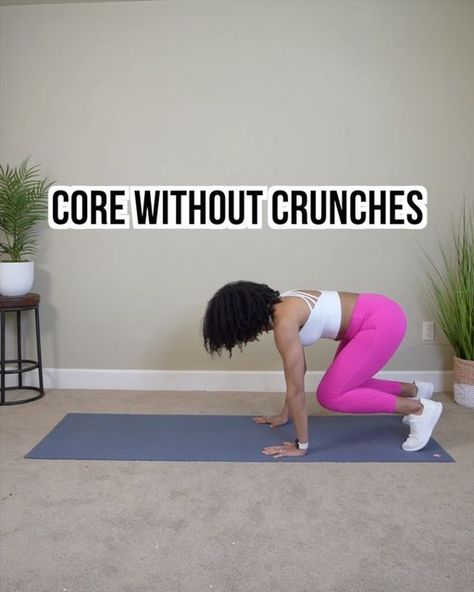 Britany Williams on Instagram: "SAVE these core exercises for reference because FUN FACT - traditional crunches only focus on one part of your core 😳 These exercises have a more well rounded approach to strengthening your entire core. Try 3-4 of these exercises (making sure to include at least 1 rotational exercise) and do 3x 30-40 seconds each, going slow. Form is more important than speed (always, but especially with the core!) ✅Bear Crawl ✅Deadbug ✅Kneeling Wood Chop ✅Bear Lift ✅Kick Sit Leg Glute Bridge, Mobility Challenge, Sweat App, Build Core Strength, Single Leg Glute Bridge, Single Leg Bridge, Wood Chop, Strength And Mobility, Stronger Core