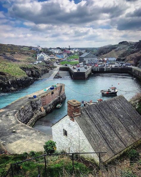 Visit Wales on Instagram: “Picture perfect Porthgain on the North Pembrokeshire coast - just one of the Insta hotspots on #TheCoastalWay Diolch / Thanks to…” Britain Landscape, Welsh Magic, Welsh Ancestry, Visit York, Welsh Castles, Castles In Wales, Pembrokeshire Coast, Wales Travel, Visit Wales