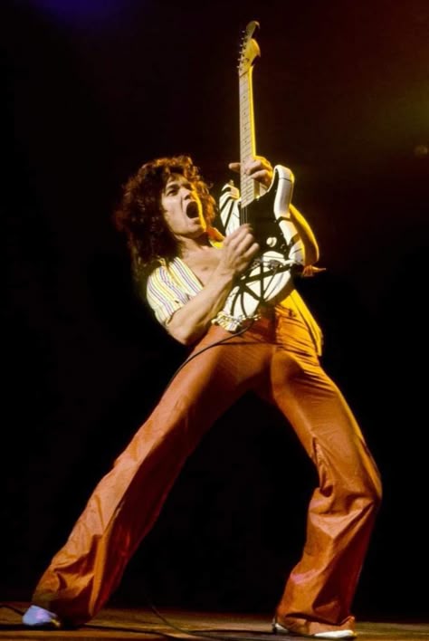 Eddie Van Halen, 1978. Alex Van Halen, Lynn Goldsmith, Morrison Hotel, David Lee Roth, Rock Guitarist, Best Guitarist, Michael Anthony, Rock And Roll Bands, Eddie Van Halen