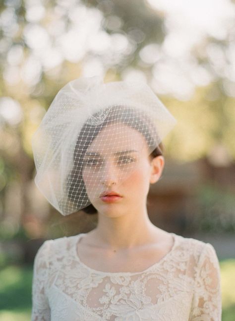 Best Sellers - Bridal headpieces, hair vines, veils, garters and sashes | Twigs & Honey ®, LLC Birdcage Veil Wedding, Birdcage Veils, Bridal Birdcage Veils, Gorgeous Wedding Makeup, Wedding Birdcage, Veil Styles, Face Veil, Blusher Veil, Bronze Art