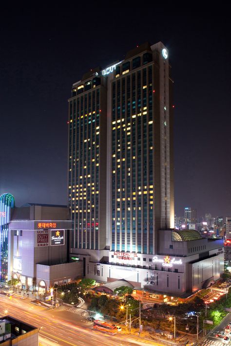 Lotte Hotel Busan Introduction Lotte Hotel Seoul, Busan South Korea, Airport Hotel, Beach City, Hotel Design, Shopping Center, Busan, Plan Your Trip, Plastic Surgery