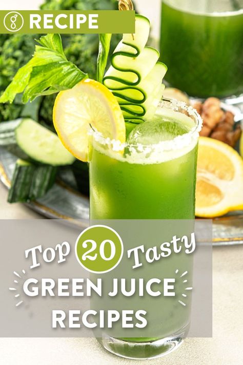 Green Juice That Tastes Good, Green Juice Ideas, Best Tasting Green Juice, Green Juice For Cholesterol, Delicious Green Juice Recipes, Tasty Green Juice, Green Juice For Glowing Skin, Blender Green Juice Recipes, Dinner Juicing Recipes