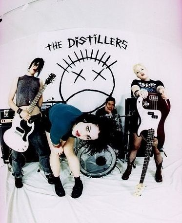 The Distillers Chicas Punk Rock, The Distillers, 2000s Goth, Destination Unknown, Women Of Rock, Riot Grrrl, Female Musicians, Punk Girl, Women In Music