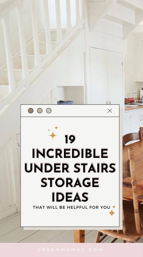 Cupboard Over Stairs, Built In Stair Storage, Under Stairs Storage Organization, Under Stairs Hanging Storage, Under The Stairs Storage Organization, Under The Stairs Cabinet Ideas, Below The Stairs Ideas, Under Stair Kitchen Ideas, Build Under Stair Storage