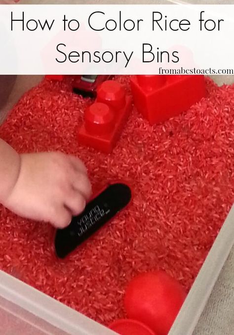 Color Red Sensory Bin, Red Colour Activities For Toddlers, Red Crafts For Infants, Red Sensory Activities, Colour Red Activities For Kids, Color Red Activities For Toddlers, Red Sensory Bin, Red Crafts For Toddlers, Red Activities For Preschool