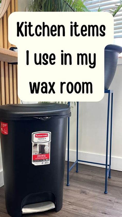 Wax Station Ideas Hair Salons, Wax Cart Setup, Ikea Esthetician Room, Salon Wax Station Ideas, At Home Wax Studio, Small Wax Room Ideas Estheticians, Wax Studio Decor, Wax Salon Decor, Wax Cart Ideas