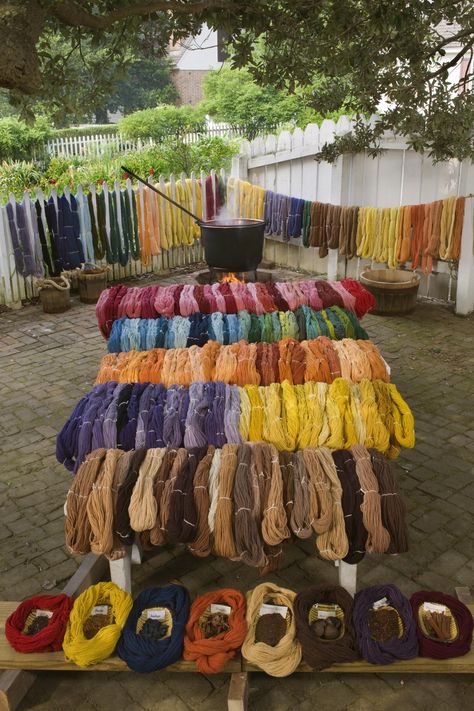 Dyed yarn drying in the sun Trading Secrets, Tinta Natural, Dye Yarn, Dyeing Yarn, Natural Dye Fabric, Eco Dyeing, Natural Dyeing, Spinning Yarn, Spinning Fiber