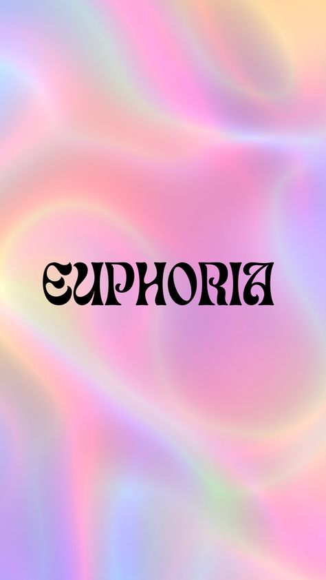 Euphoria Lyrics Wallpaper, Euphoria Word, Euphoria Aesthetic Wallpaper, Spring Apps, Euphoria Tattoo, Euphoria Design, Mind Dump, Euphoria Vibes, Post Modernism