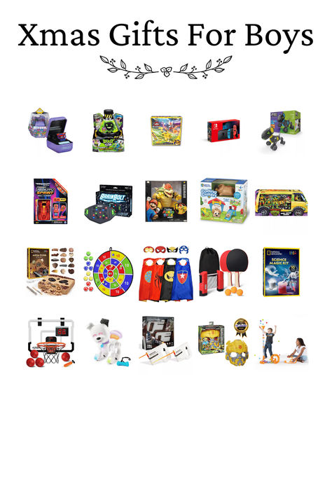 The best Christmas toys for boys for xmas 2023! 2023 Christmas Gifts, Boys Christmas Gifts, Best Christmas Toys, Boys Gift, Christmas Gifts For Boys, 2023 Christmas, Christmas Toys, Boy Mom, Toys For Boys