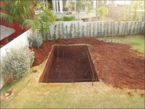 Pool Conversion, Build Your Own Pool, Kleiner Pool Design, Kolam Koi, Building A Swimming Pool, Small Swimming Pools, Diy Swimming Pool, Small Pool Design, Natural Swimming Pools