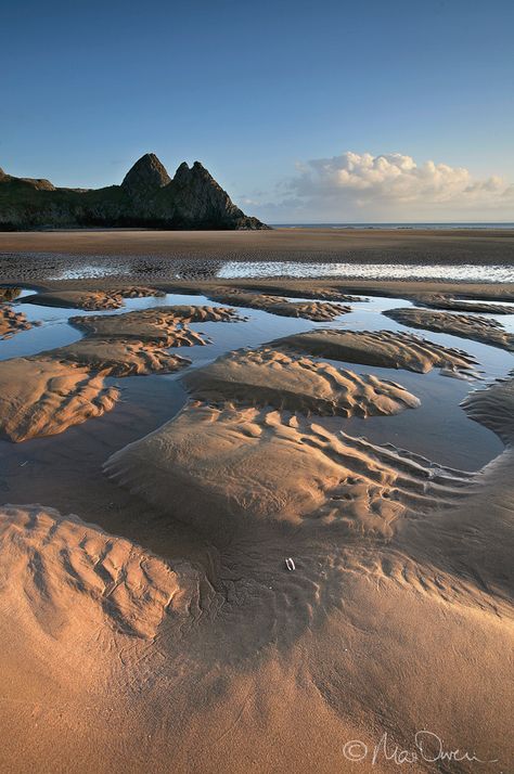 Three Cliffs Bay, Gower, West Wales  www.mariowenphotography.com Gower Peninsula, West Wales, Corporate Photography, Wales Uk, Freelance Photographer, Photography Gallery, Places Around The World, The Other Side, Book Covers